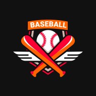 Flat Design Baseball Logo | Team & Sports Emblem Template - Photo #8195 ...